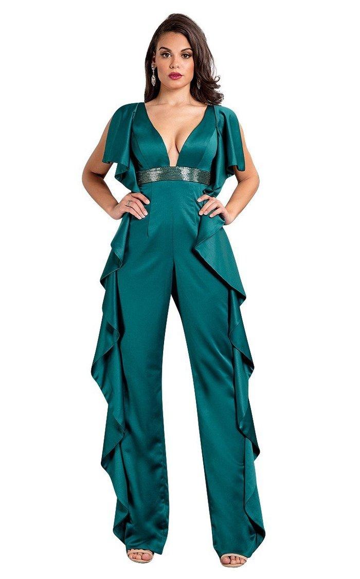 Rachel Allan Formal Sleeveless Jumpsuit 8308