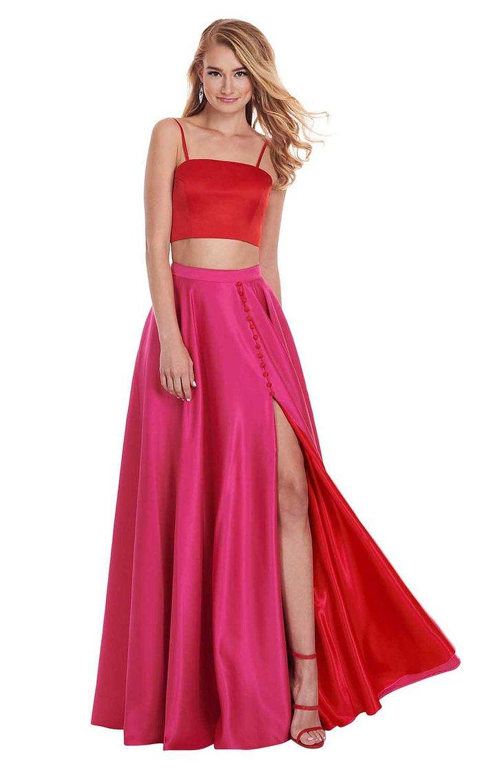 Rachel Allan Formal Two Piece Prom Long Dress 6422 - The Dress Outlet