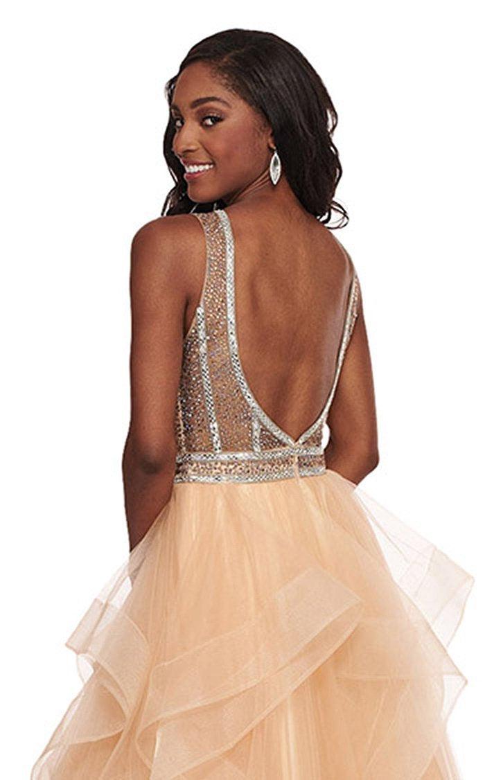 Rachel Allan High Long Formal Prom Dress 6512