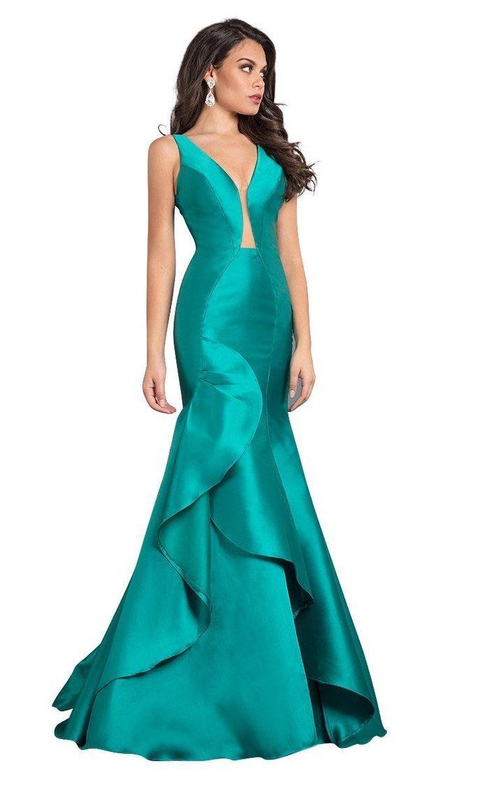 Rachel Allan Long Formal Mermaid Dress 8286 - The Dress Outlet