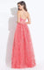 Rachel Allan Long Formal Two Piece Prom Dress 6055 - The Dress Outlet