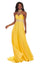 Rachel Allan Long Halter Prom Chiffon Dress 6421 - The Dress Outlet