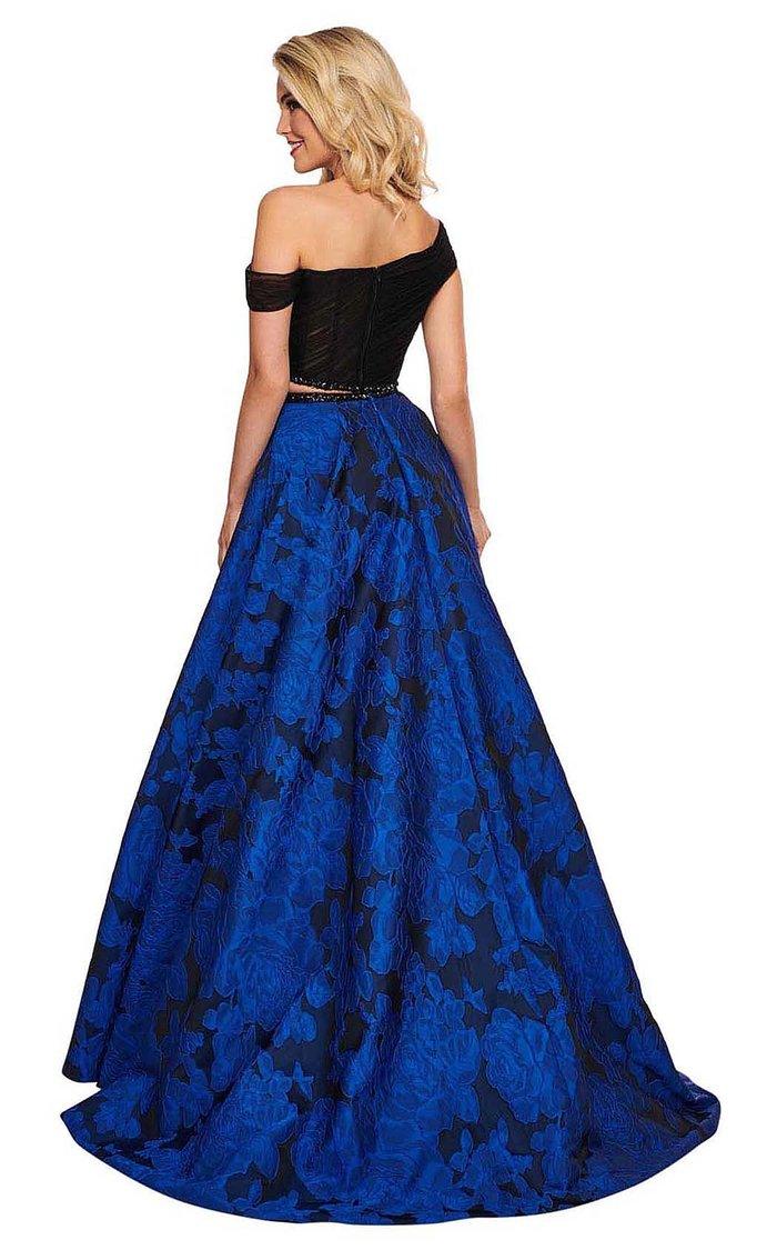 Rachel Allan Long One Shoulder Prom Ball Gown 6473