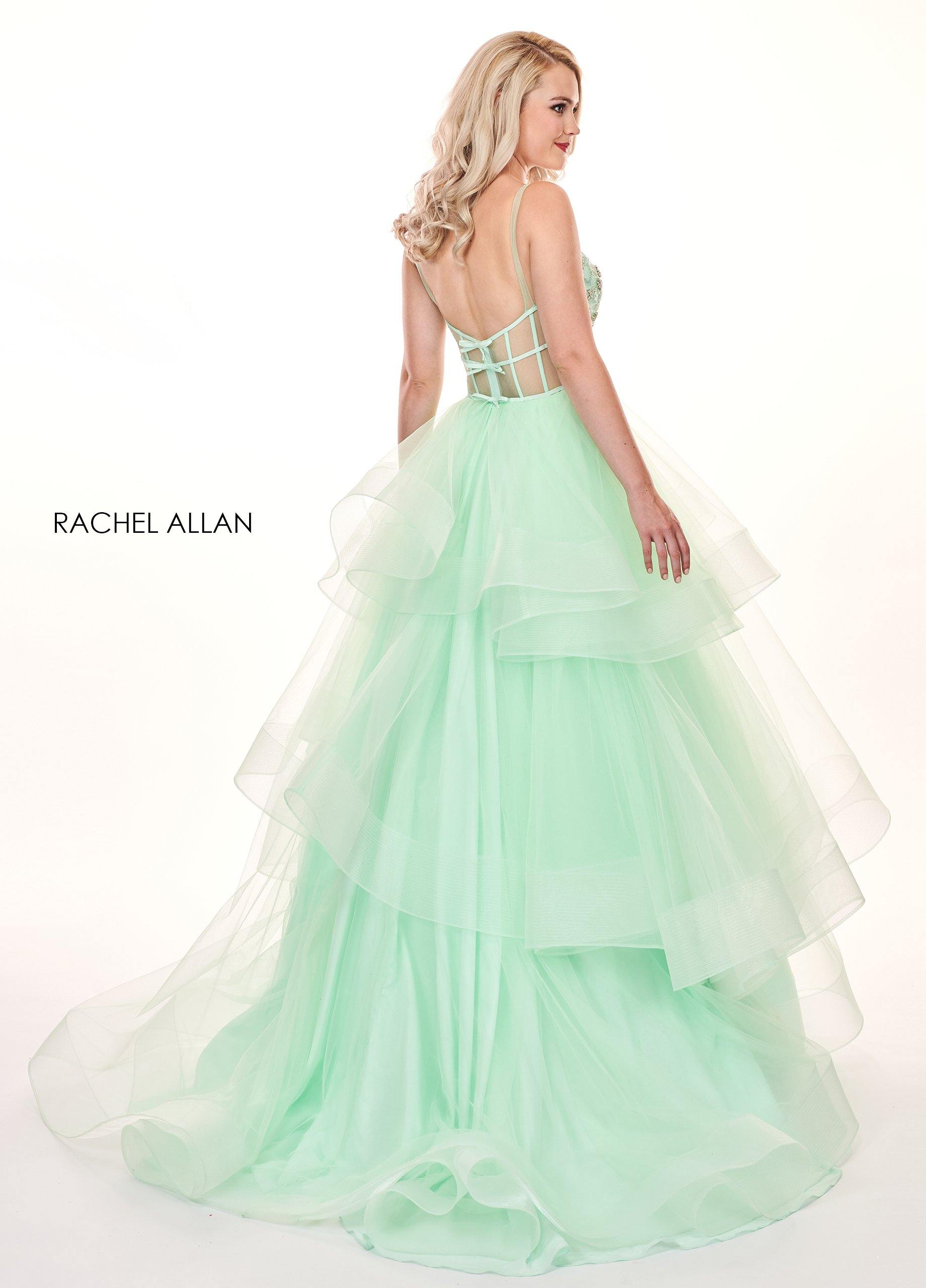 Rachel Allan Long Prom Dress Ball Gown