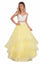 Rachel Allan Long Two Piece Prom Ball Gown 6434 - The Dress Outlet