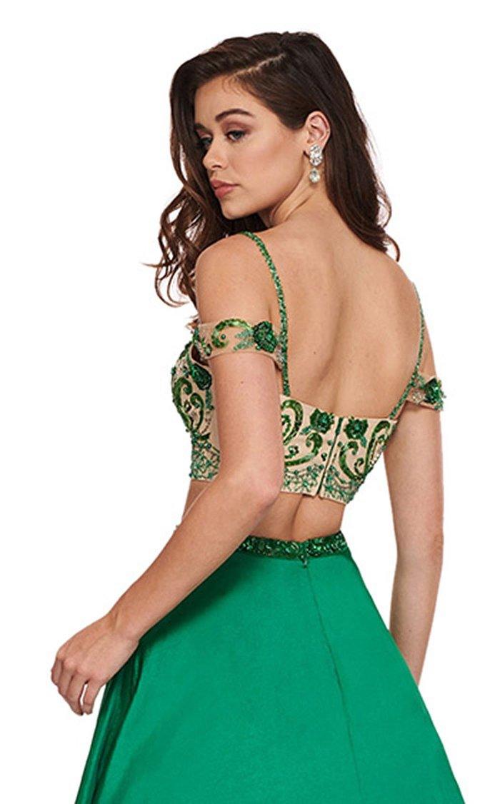 Rachel Allan Long Two Piece Prom Ball Gown 6534