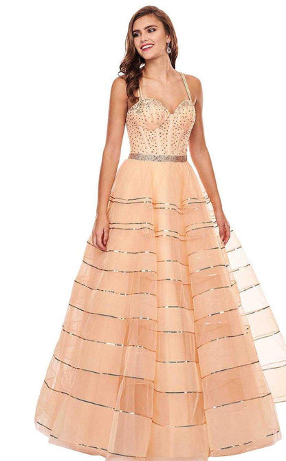 Rachel Allan Prom Long Beaded Ball Gown 6576 - The Dress Outlet