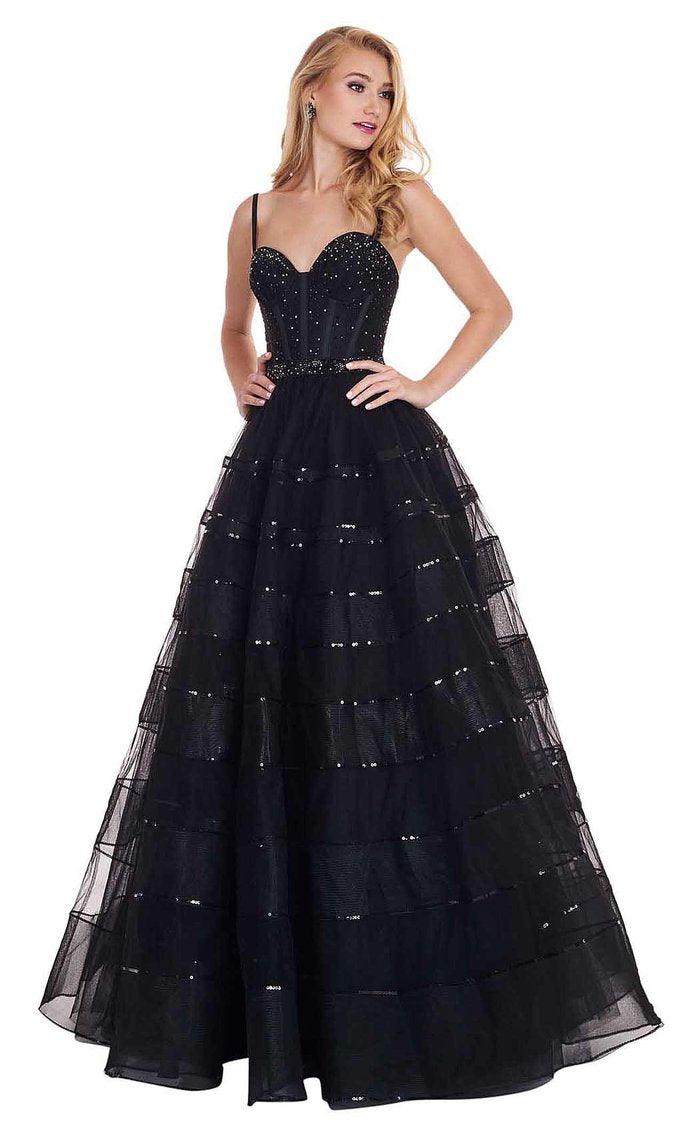 Rachel Allan Prom Long Beaded Ball Gown 6576 - The Dress Outlet