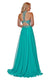 Rachel Allan Prom Long Formal Chiffon Dress 6568 - The Dress Outlet