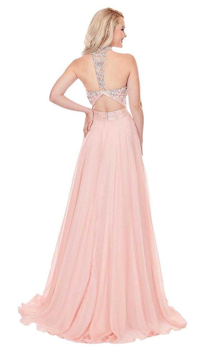 Rachel Allan Prom Long Formal Chiffon Dress 6568