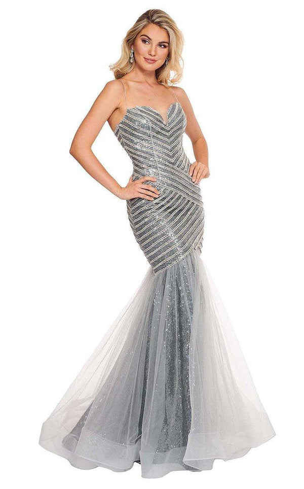 Rachel Allan Prom Long Formal Mermaid Dress 6513