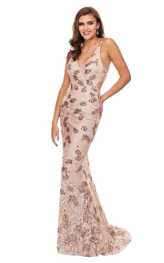 Rachel Allan Prom Long Formal Trumpet Dress 6633 - The Dress Outlet