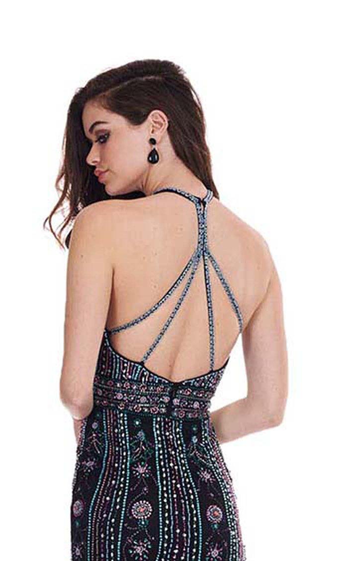 Rachel Allan Prom Long Halter Formal Dress 6625