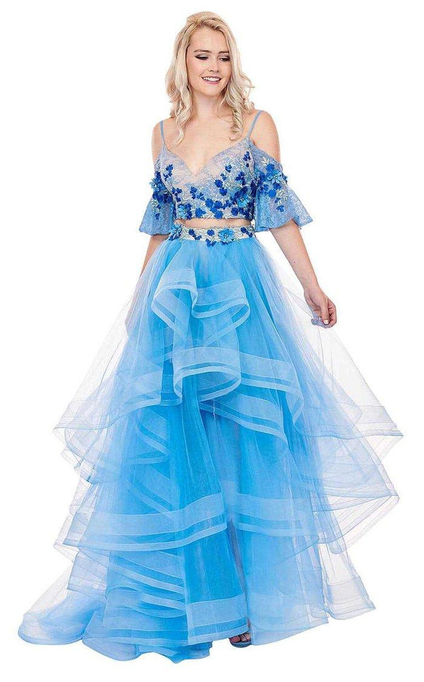 Rachel Allan Prom Long Off Shoulder Ball Gown 6476