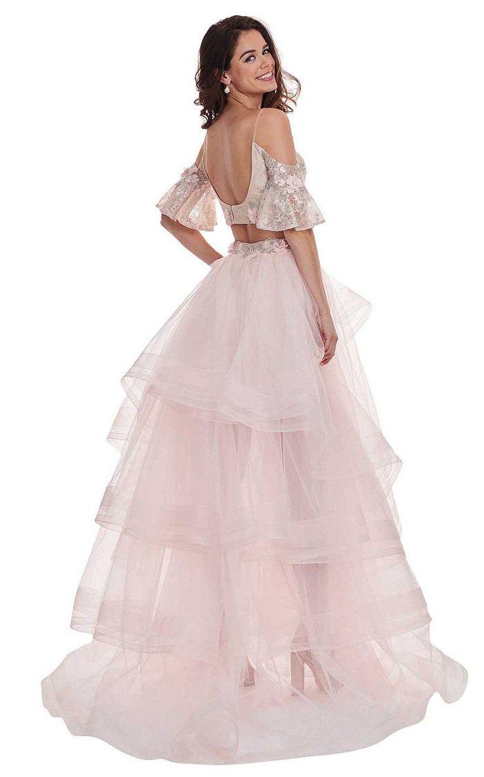 Rachel Allan Prom Long Off Shoulder Ball Gown 6476