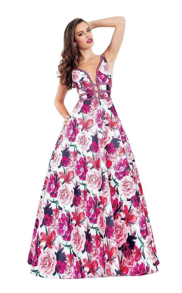 Rachel Allan Prom Long Sleeveless Ball Gown 6196 - The Dress Outlet