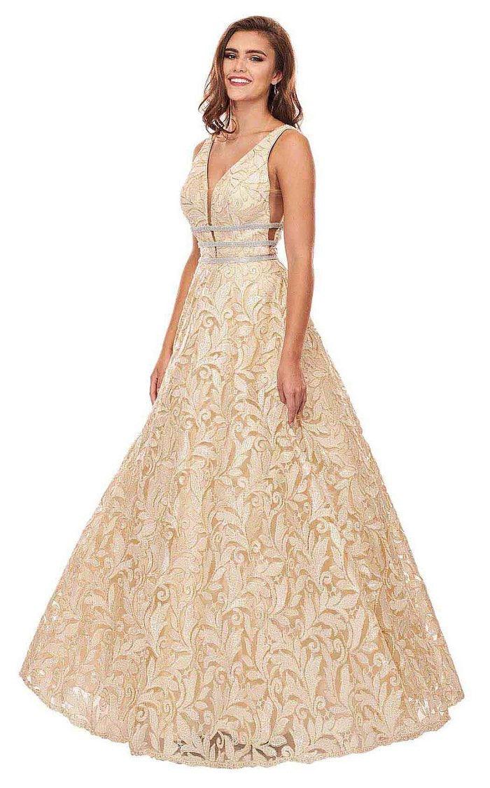 Rachel Allan Prom Long Sleeveless Ball Gown 6443 | The Dress Outlet Rachel Allan Prom Long Sleeveless Ball Gown 6443 | The Dress Outlet