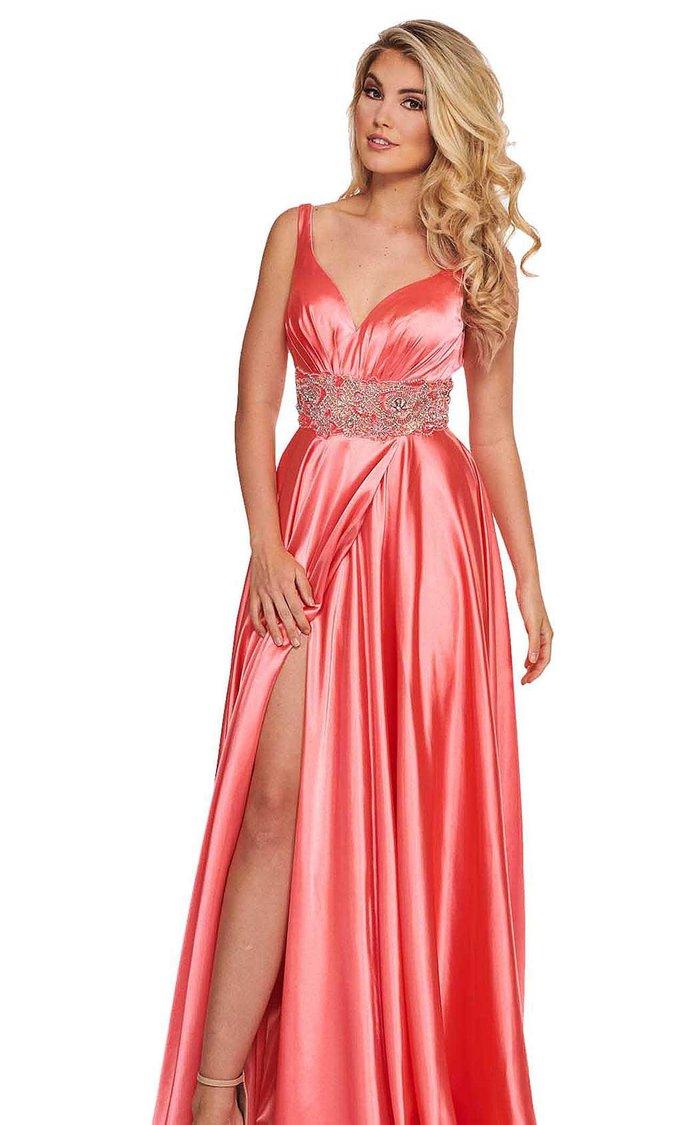 Rachel Allan Prom Long Sleeveless Formal Dress 6510 - The Dress Outlet