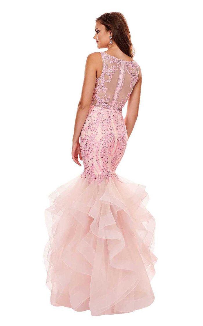 Rachel Allan Prom Long Sleeveless Mermaid Gown 6465