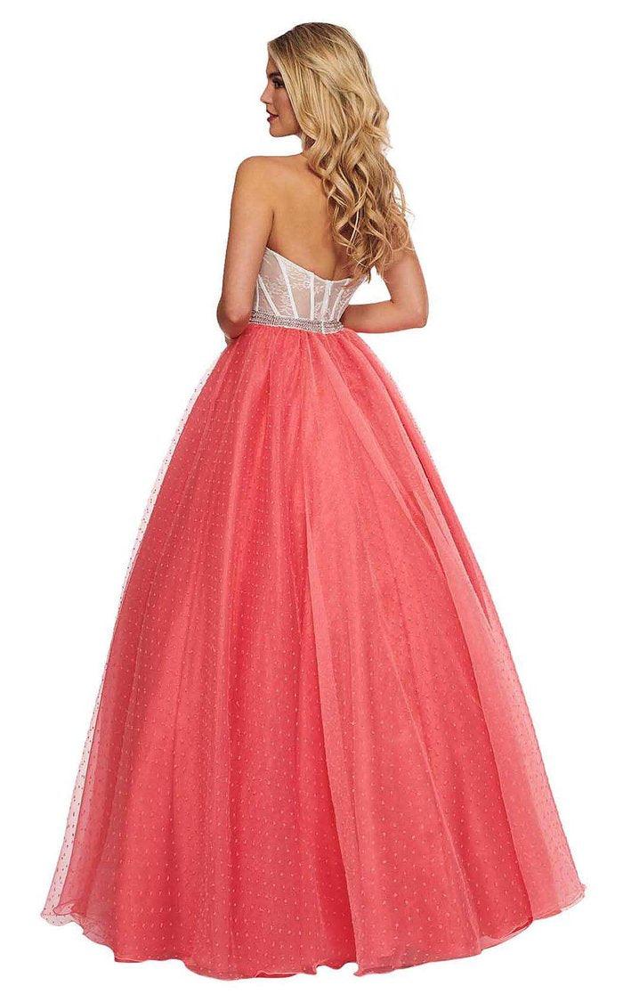 Rachel Allan Prom Long Strapless Ball Gown 6471 - The Dress Outlet