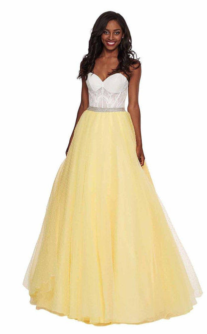Rachel Allan Prom Long Strapless Ball Gown 6471 - The Dress Outlet