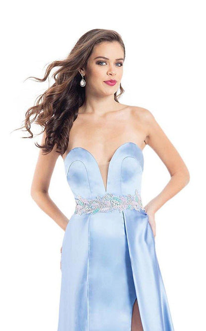 Rachel Allan Prom Long Strapless Formal Dress 6115 - The Dress Outlet