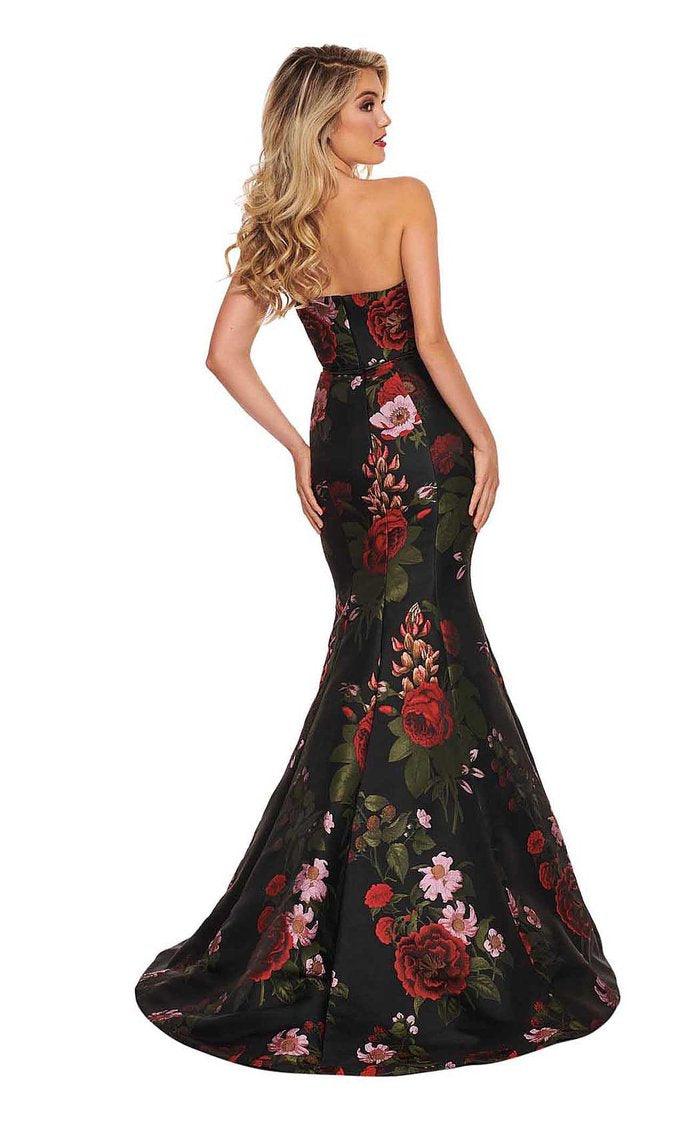 Rachel Allan Prom Long Strapless Mermaid Dress 6616