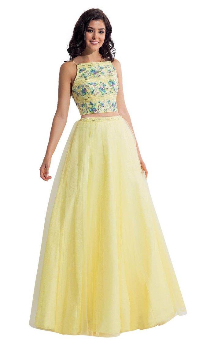 Rachel Allan Prom Long Two Piece Ball Gown 6036