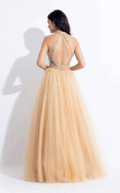 Rachel Allan Prom Long Two Piece Ball Gown 6155 - The Dress Outlet