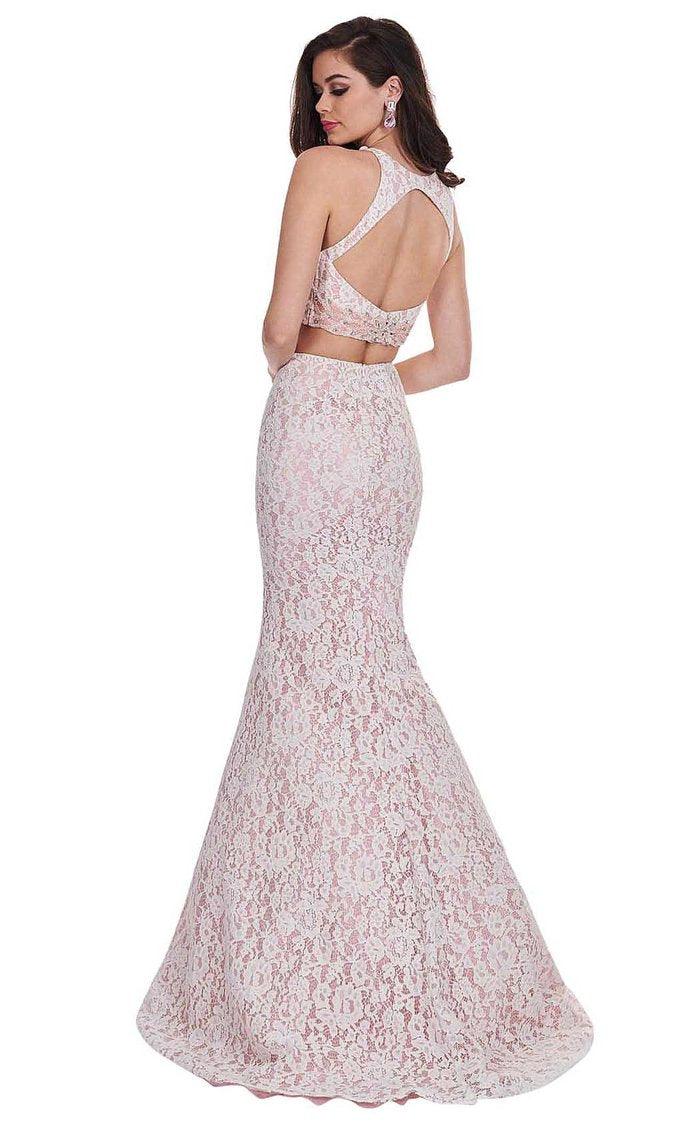 Rachel Allan Prom Long Two Piece Mermaid Dress 6578 - The Dress Outlet