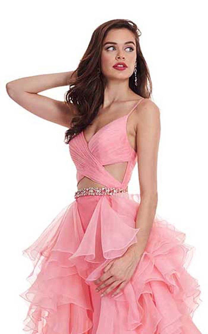 Rachel Allan Prom Dress 70564 - Spaghetti Strap Fitted Gown main image 1