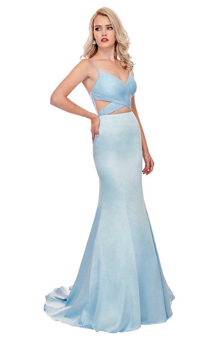 Rachel Allan Prom Spaghetti Strap Long Dress 6498