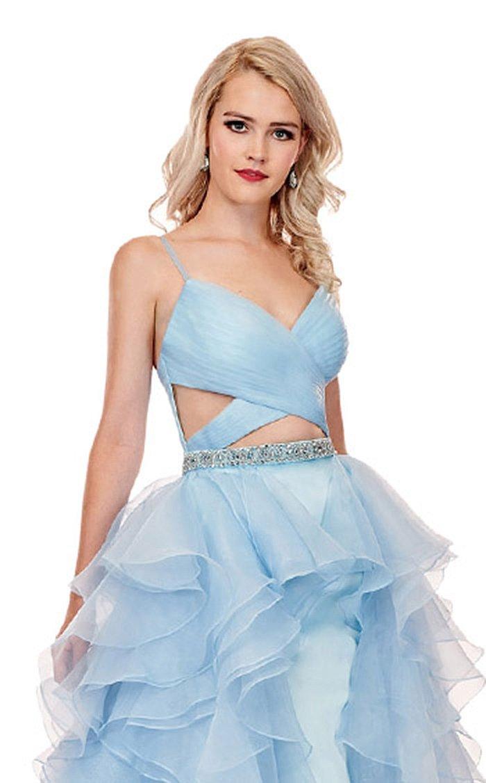 Rachel Allan Prom Spaghetti Strap Long Dress 6498