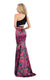 Rachel Allan Prom Two Piece Floral Long Dress 6208 - The Dress Outlet