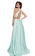 Rachel Allan Prom Two Piece Halter Long Dress 6533 - The Dress Outlet