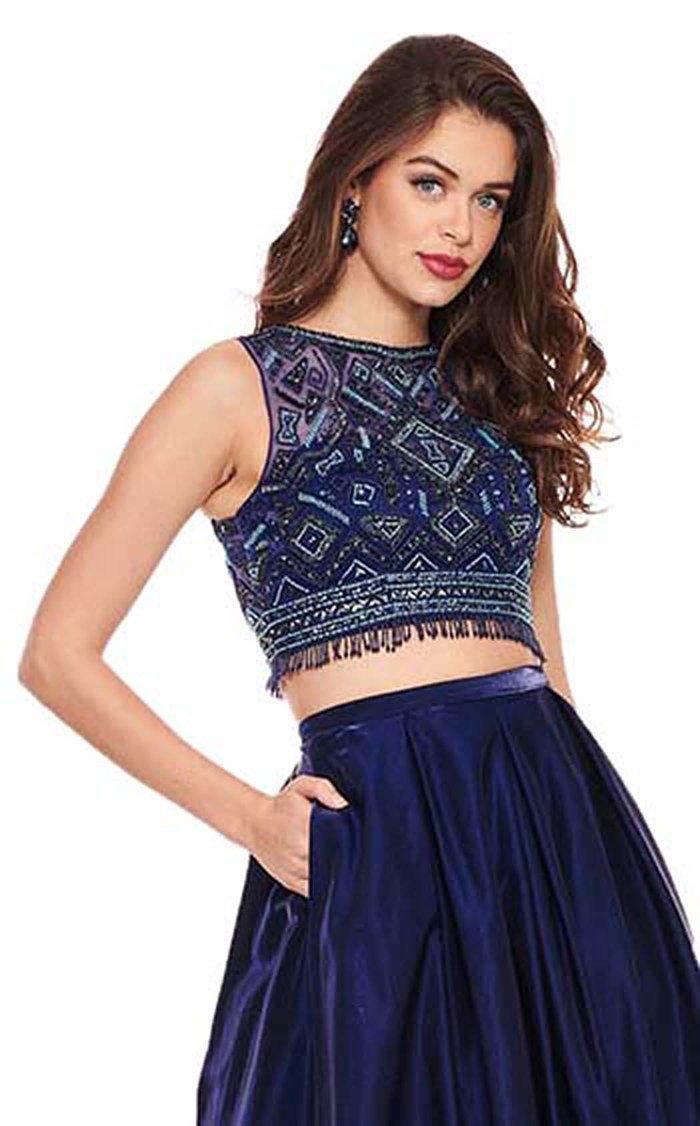 Rachel Allan Prom Two Piece Long Ball Gown 6632