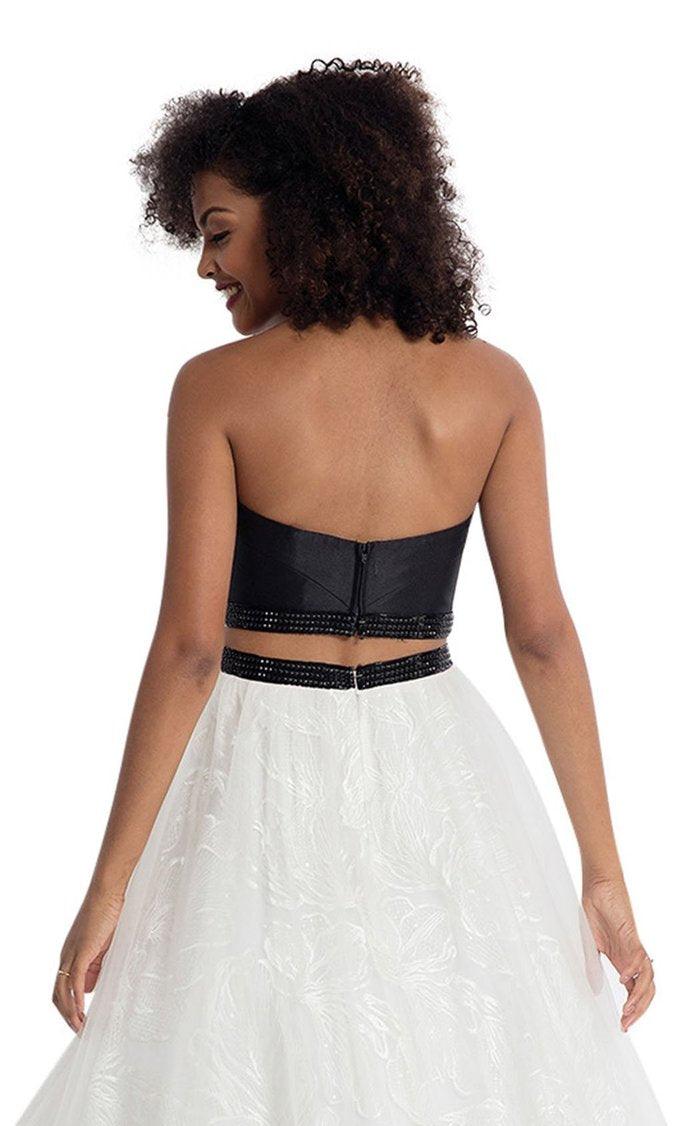 Rachel Allan Prom Two Piece Long Formal Dress 6096