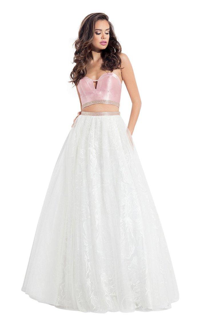 Rachel Allan Prom Two Piece Long Formal Dress 6096