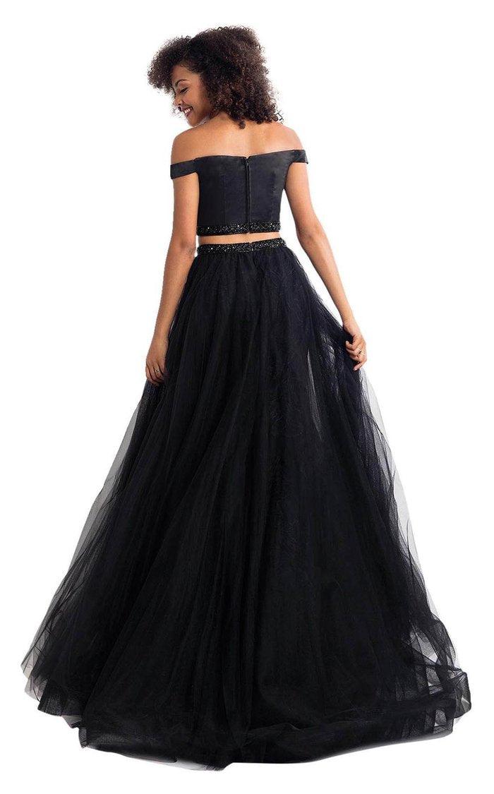Rachel Allan Prom Two Piece Long Formal Dress 6198 - The Dress Outlet