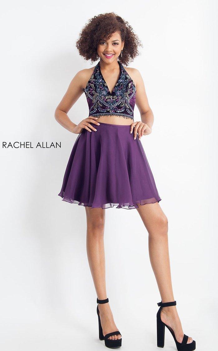 Rachel Allan Short Two Piece Homecoming Dress 4656