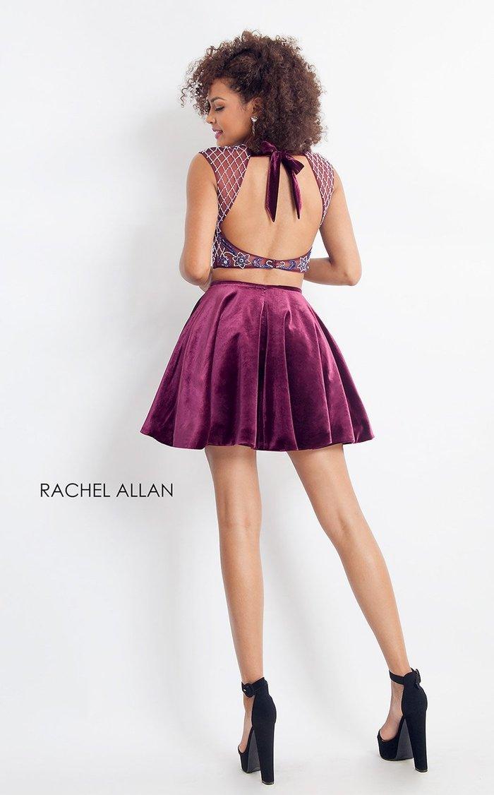 Rachel Allan Short Two Piece Homecoming Dress 4658 - The Dress Outlet