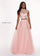 Rachel Allan Two Piece Long Prom Dress - The Dress Outlet