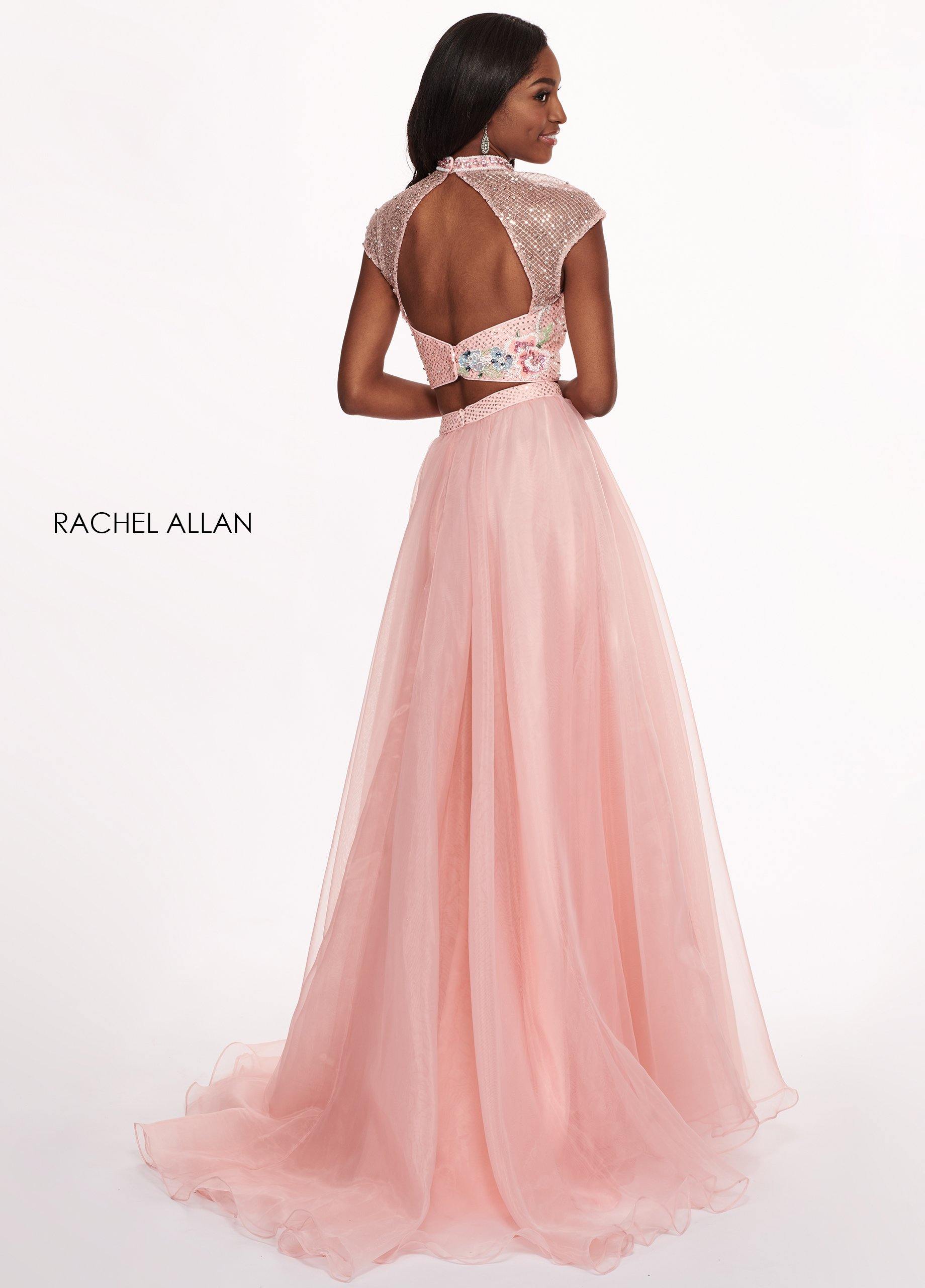 Rachel Allan Two Piece Long Prom Dress 6403