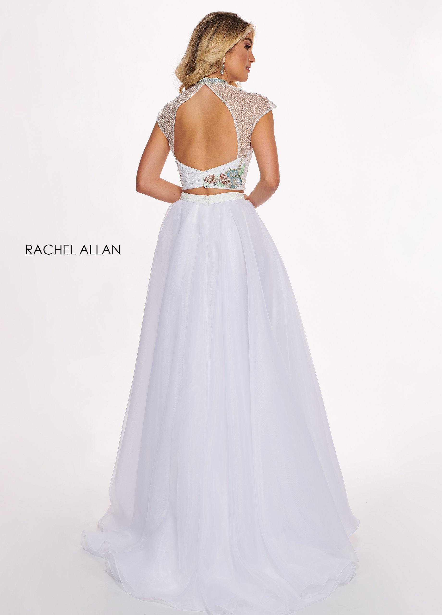 Rachel Allan Two Piece Long Prom Dress 6403