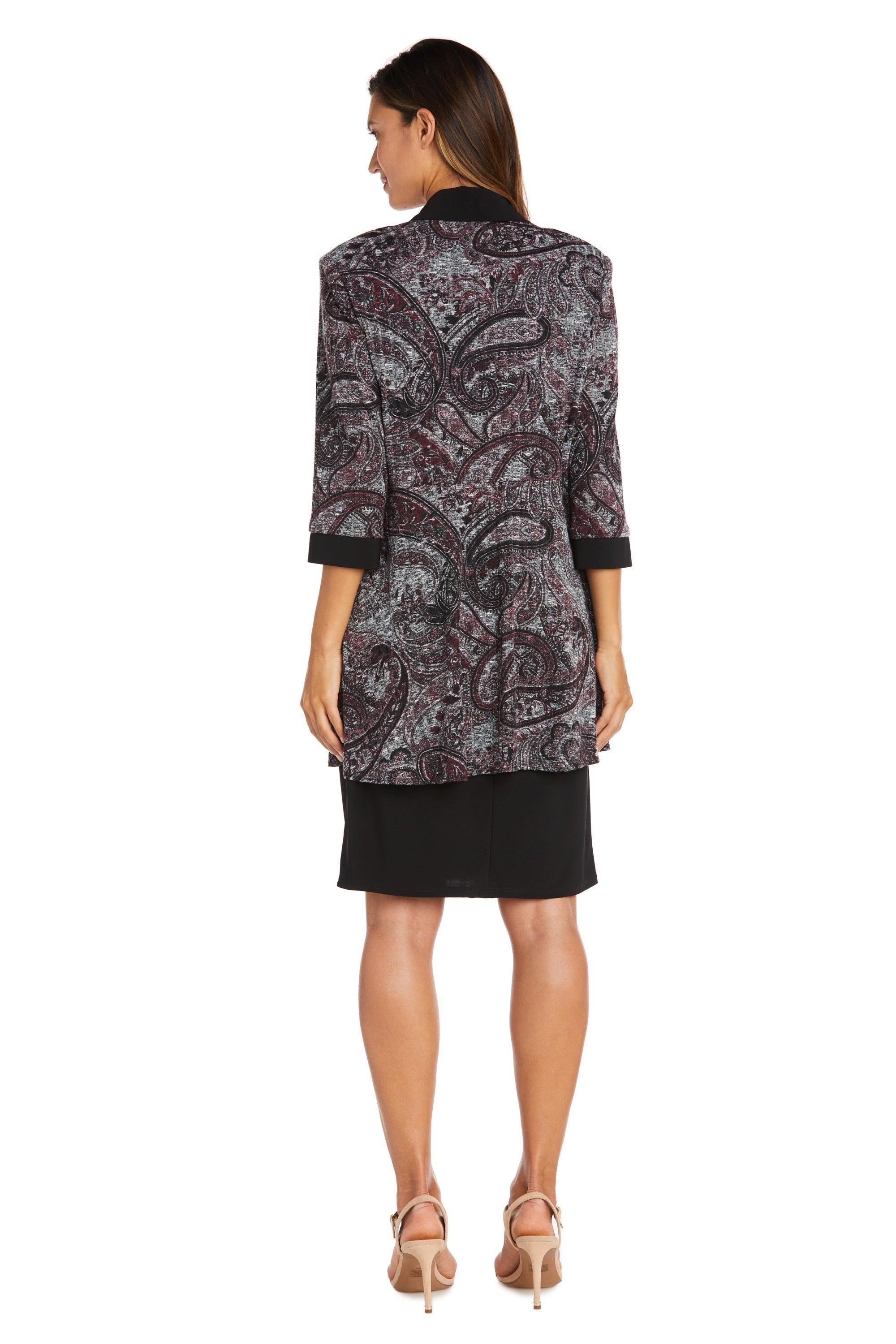 R&M Richards 2 Piece Petite Short Jacket Dress 9213P - The Dress Outlet