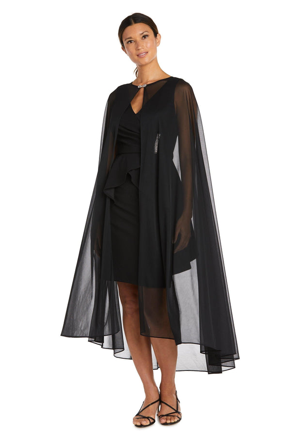 Chiffon Capei Jacket Capelet R&M Richards 2664