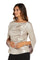 R&M Richards Crinkle Top 3/4 Sleeve Formal 9140 - The Dress Outlet