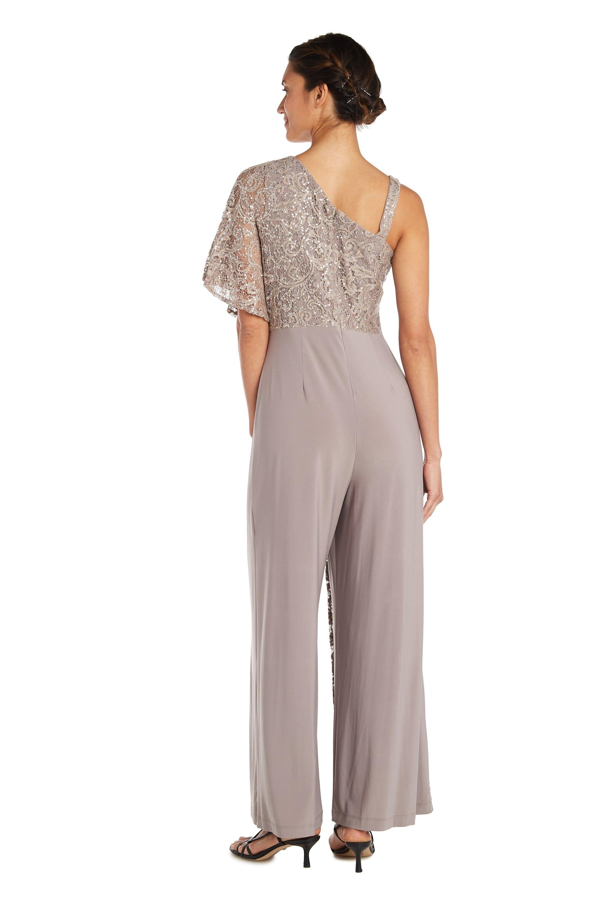 R&M Richards Formal Evening Petite Jump Suit 3556P - The Dress Outlet