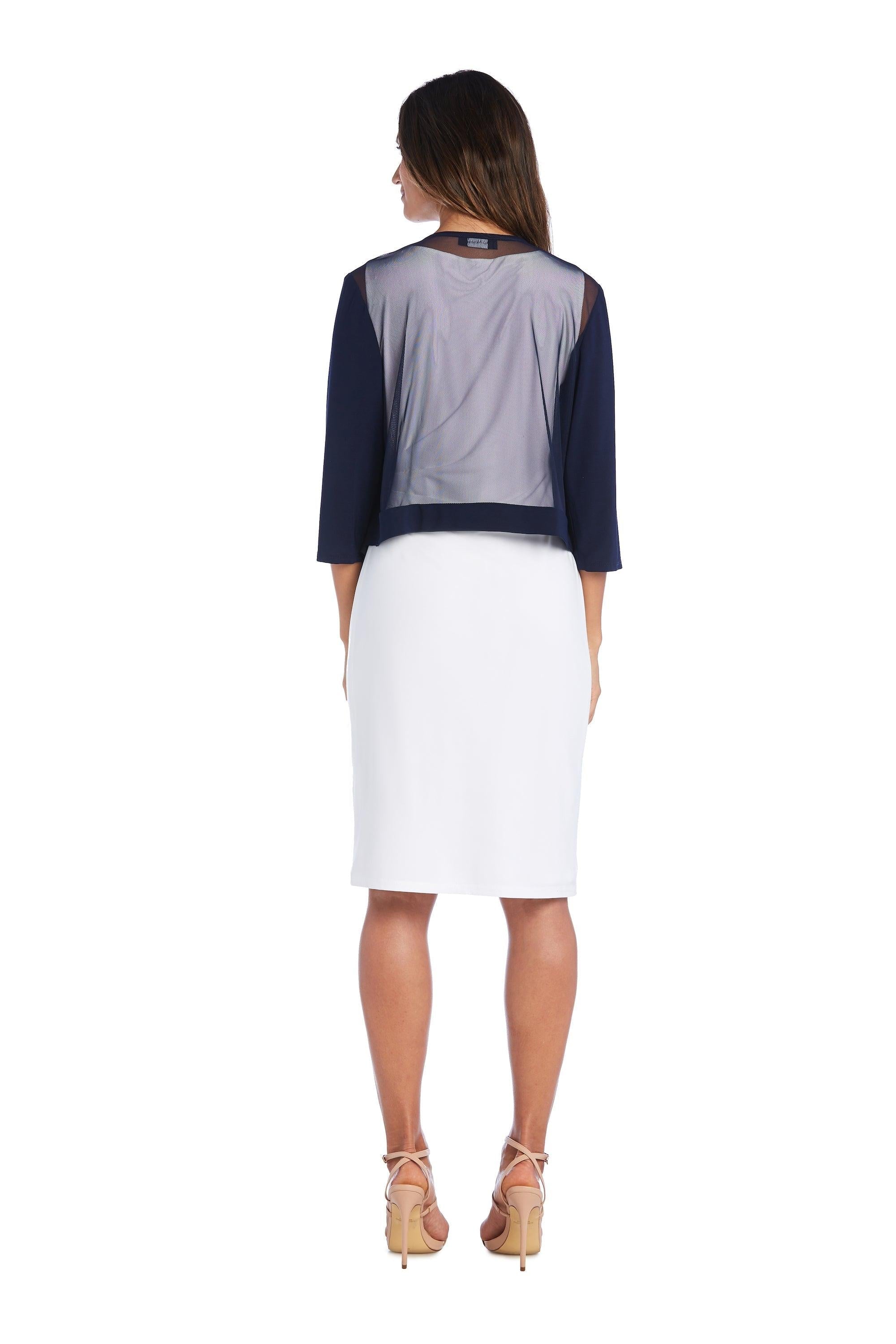 R&M Richards Formal Long Sleeve Jacket 7894 - The Dress Outlet