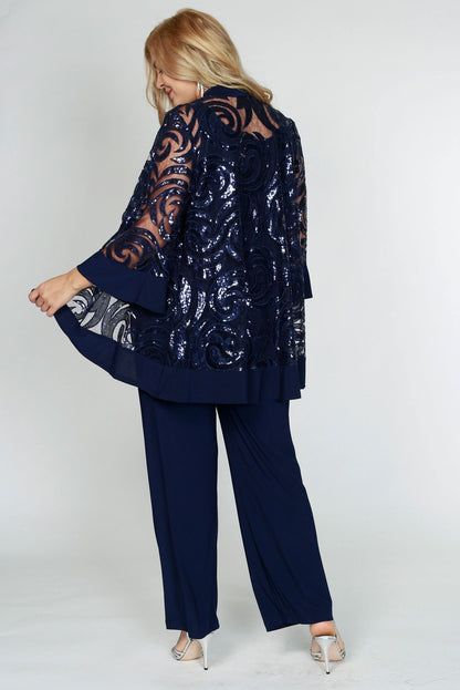 R&M Richards Formal Pantsuit Plus Size Sale - The Dress Outlet